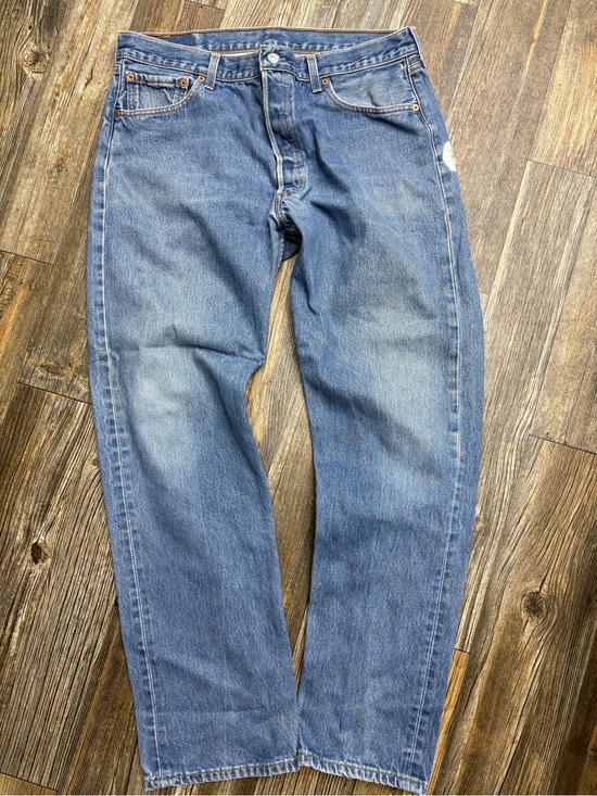 Levi's Other - Vintage Levi's 501XX Jeans Mens W38 L36 Blue Denim Button Fly